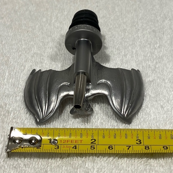 BACARDI RUM Solid Peter BAT Halloween Spooky Liquor Pourer Spout Dispenser - Picture 7 of 8